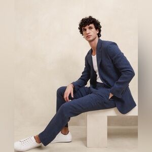 Banana republic | silk/wool blazer | size 40 regular/ slim fit